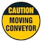 Signmission Moving Conveyor 16in Non-Slip Floor Marker, 16" x 16", FD-2-C-16-99917 FD-2-C-16-99917 - alternate 1